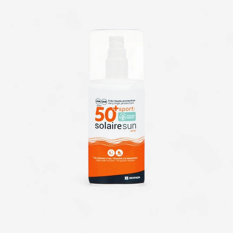 Decathlon Protection Solaire SPRAY SPORT IP50+ 150 ML 1 Decathlon Protection Solaire SPRAY SPORT IP50+ 150 ML