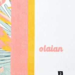 SERVIETTE L PRINT Vintage 145x85 Cm -Surf Fournitures Boutique serviette l print vintage 145x85 cm 2