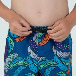 Short De Bain Garçon - 100 Banana Bleu -Surf Fournitures Boutique short de bain garcon 100 banana bleu 2