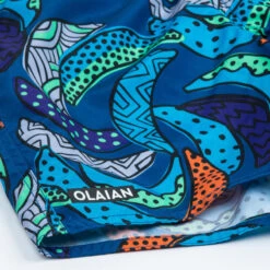 Short De Bain Garçon - 100 Banana Bleu -Surf Fournitures Boutique short de bain garcon 100 banana bleu 3