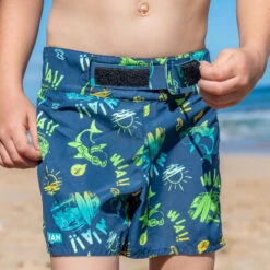 SHORT DE BAIN GARCON BLEU MARINE -Surf Fournitures Boutique short de bain garcon bleu marine 4