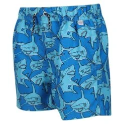 Regatta Short De Bain SKANDER Enfant (Bleu) -Surf Fournitures Boutique short de bain skander enfant bleu 2