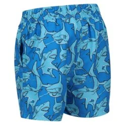 Regatta Short De Bain SKANDER Enfant (Bleu) -Surf Fournitures Boutique short de bain skander enfant bleu 3