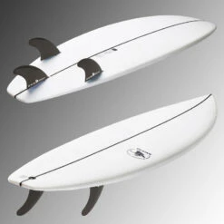 SHORTBOARD 900 Kid 5' 20 L. Livrée Avec 3 Ailerons FCS2. -Surf Fournitures Boutique shortboard 900 kid 5 20 l livree avec 3 ailerons fcs2 3