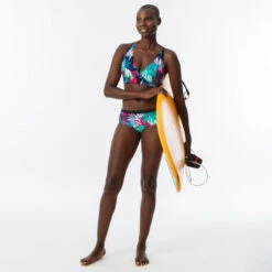 Shorty De Surf Femme VANINA Lovina Bleue Avec Cordon De Serrage -Surf Fournitures Boutique shorty de surf femme vanina lovina bleue avec cordon de serrage 5