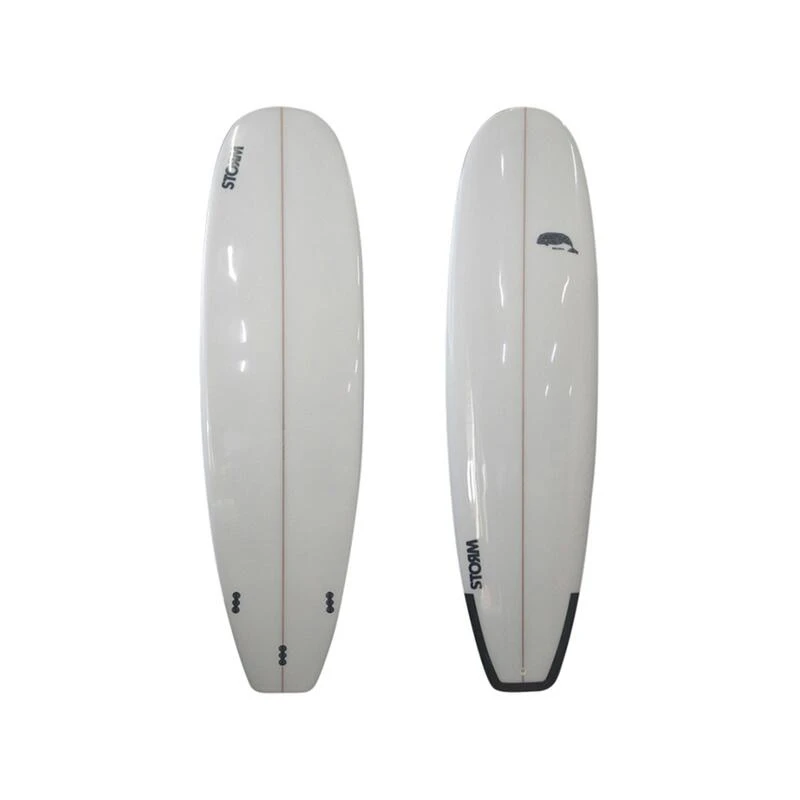 STORM Surfboard - Mini Malibu - 7'4 - Beluga D13 1 STORM Surfboard - Mini Malibu - 7'4 - Beluga D13