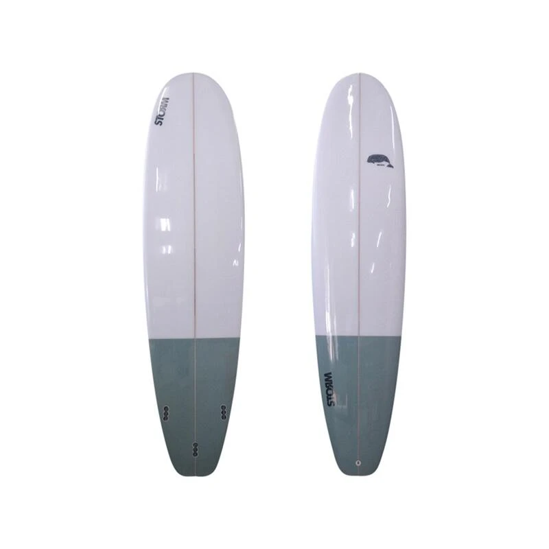 STORM Surfboard - Mini Malibu - 7'4 - Beluga LB25 1 STORM Surfboard - Mini Malibu - 7'4 - Beluga LB25