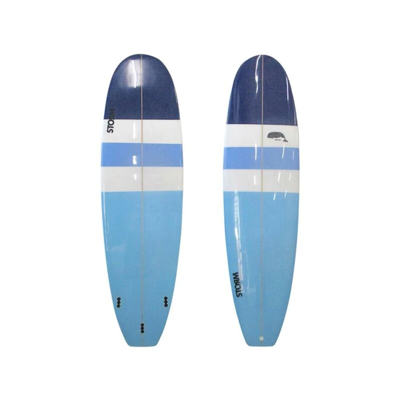 STORM Surfboard - Mini Malibu - 7'4 - Beluga LB4 1 STORM Surfboard - Mini Malibu - 7'4 - Beluga LB4