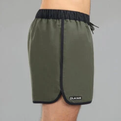 Surf Boardshort Court 100 MOMO KAKI -Surf Fournitures Boutique surf boardshort court 100 momo kaki 2