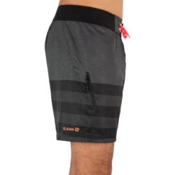Surf Boardshort Court 500 Summer Black -Surf Fournitures Boutique surf boardshort court 500 summer black 2