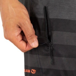 Surf Boardshort Court 500 Summer Black -Surf Fournitures Boutique surf boardshort court 500 summer black 4