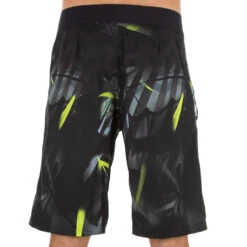 Surf Boardshort Long 500 Jungle Grey -Surf Fournitures Boutique surf boardshort long 500 jungle grey 2