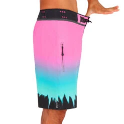 Surf Boardshort Long 900 Grungy Pink. -Surf Fournitures Boutique surf boardshort long 900 grungy pink 4