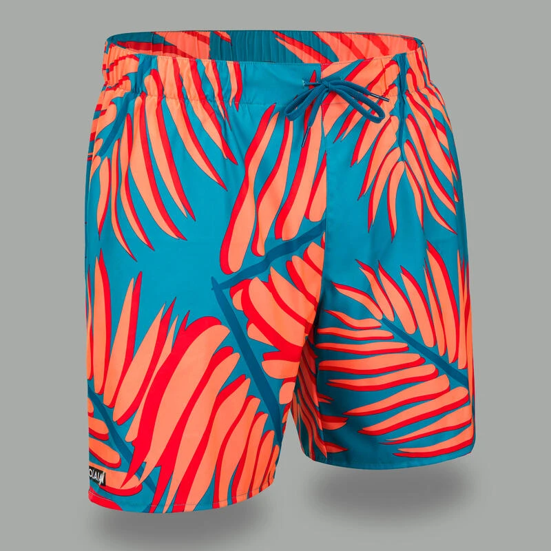 Surf Boardshort Standard 100 BIGPALM BLUE 1 Surf Boardshort Standard 100 BIGPALM BLUE