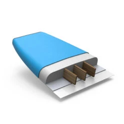 SURF MOUSSE 100 8'2" Livrée Avec Un Leash Et 3 Ailerons. -Surf Fournitures Boutique surf mousse 100 82 livree avec un leash et 3 ailerons 2