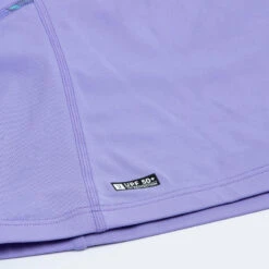 Tee Shirt Anti Uv Manches Longues Fille - 500 Orchid Violet -Surf Fournitures Boutique tee shirt anti uv manches longues fille 500 orchid violet 4