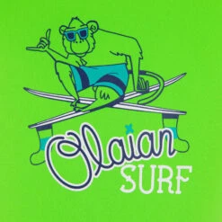 Water Tee Shirt Anti UV Surf Enfant Vert Imprimé -Surf Fournitures Boutique water tee shirt anti uv surf enfant vert imprime 2