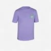 Water Tee Shirt Junior Manche Courte Ibiscus Violet