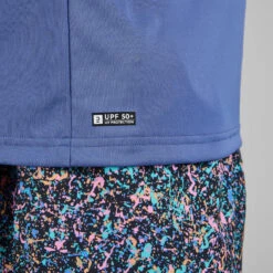 WATER TEE SHIRT Top Anti UV Surf Manches Longues Homme Blue -Surf Fournitures Boutique water tee shirt top anti uv surf manches longues homme blue 2