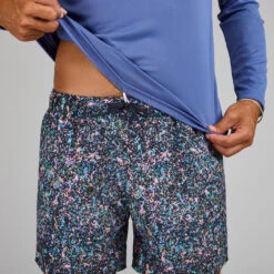 WATER TEE SHIRT Top Anti UV Surf Manches Longues Homme Blue -Surf Fournitures Boutique water tee shirt top anti uv surf manches longues homme blue 3